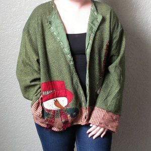 Extra Large Green “Ugly” Christmas Jacket